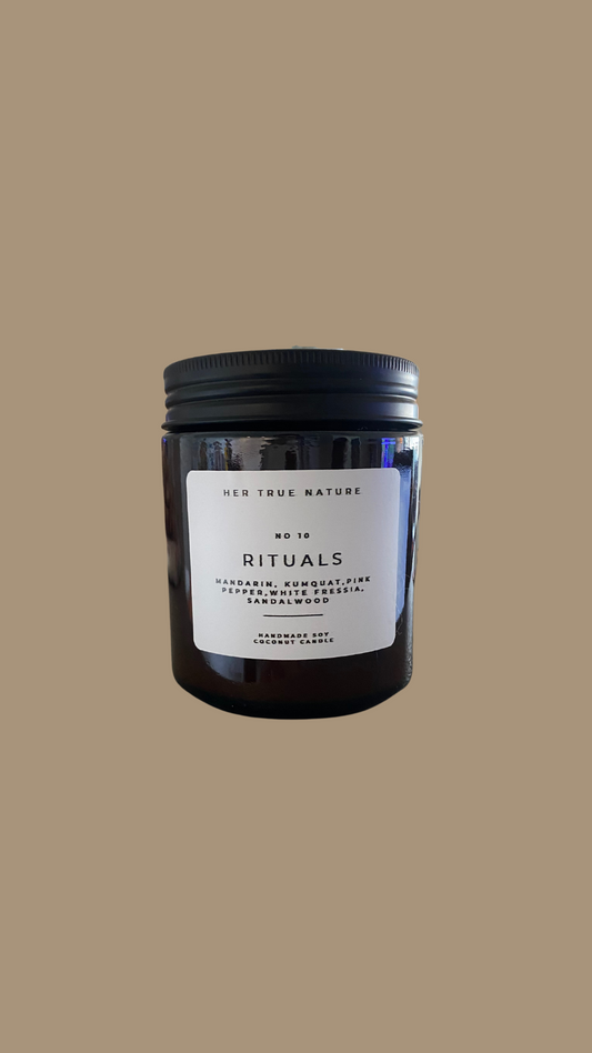 Rituals Candle in Amber Jar