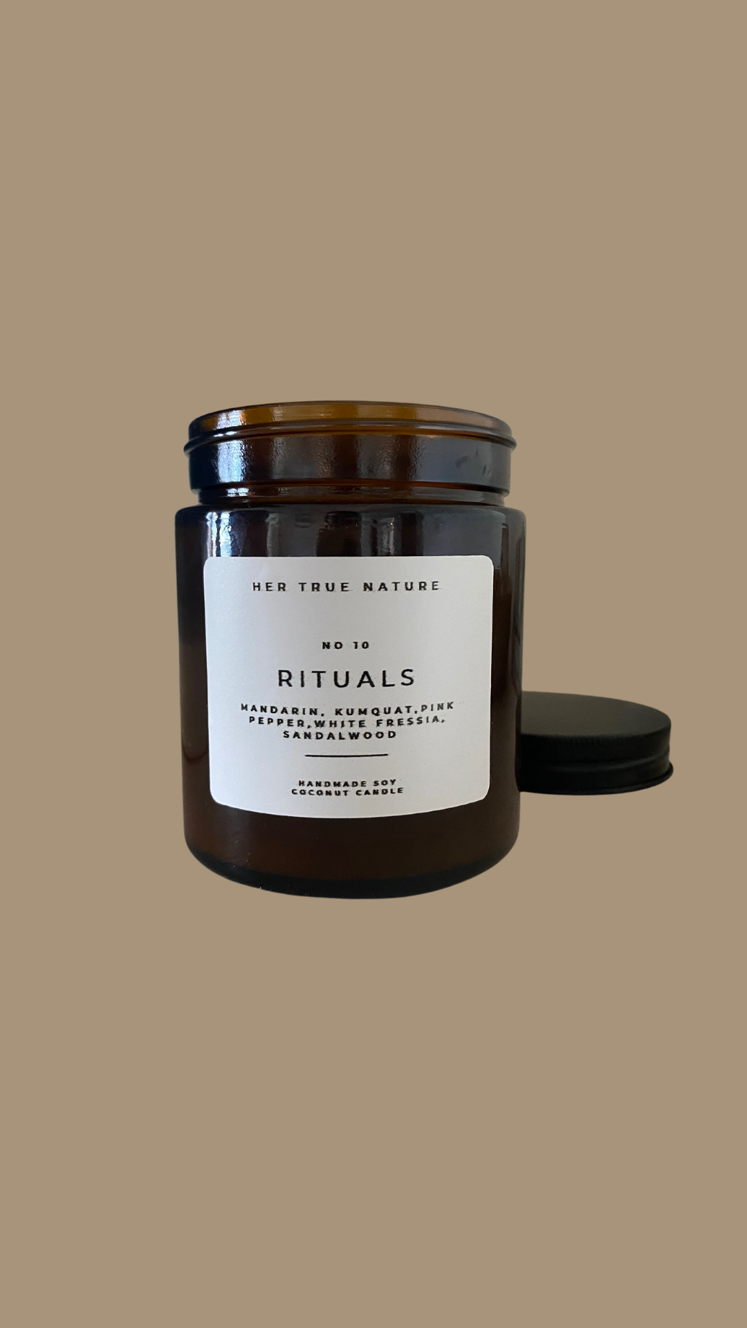 Rituals Candle in Amber Jar