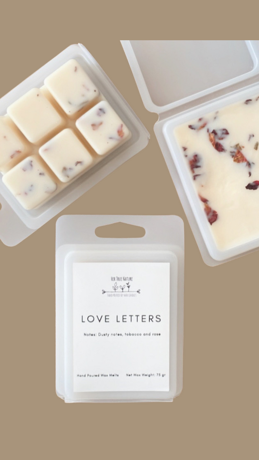 Love Letters wax melt pack