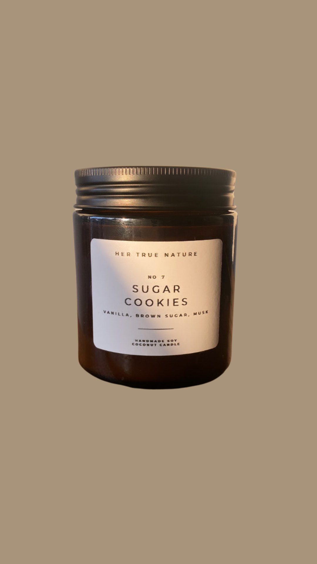 Sugar Cookies Candle in Amber Jar